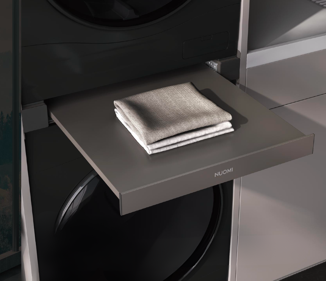 Pull Out Board for Folding Clothes