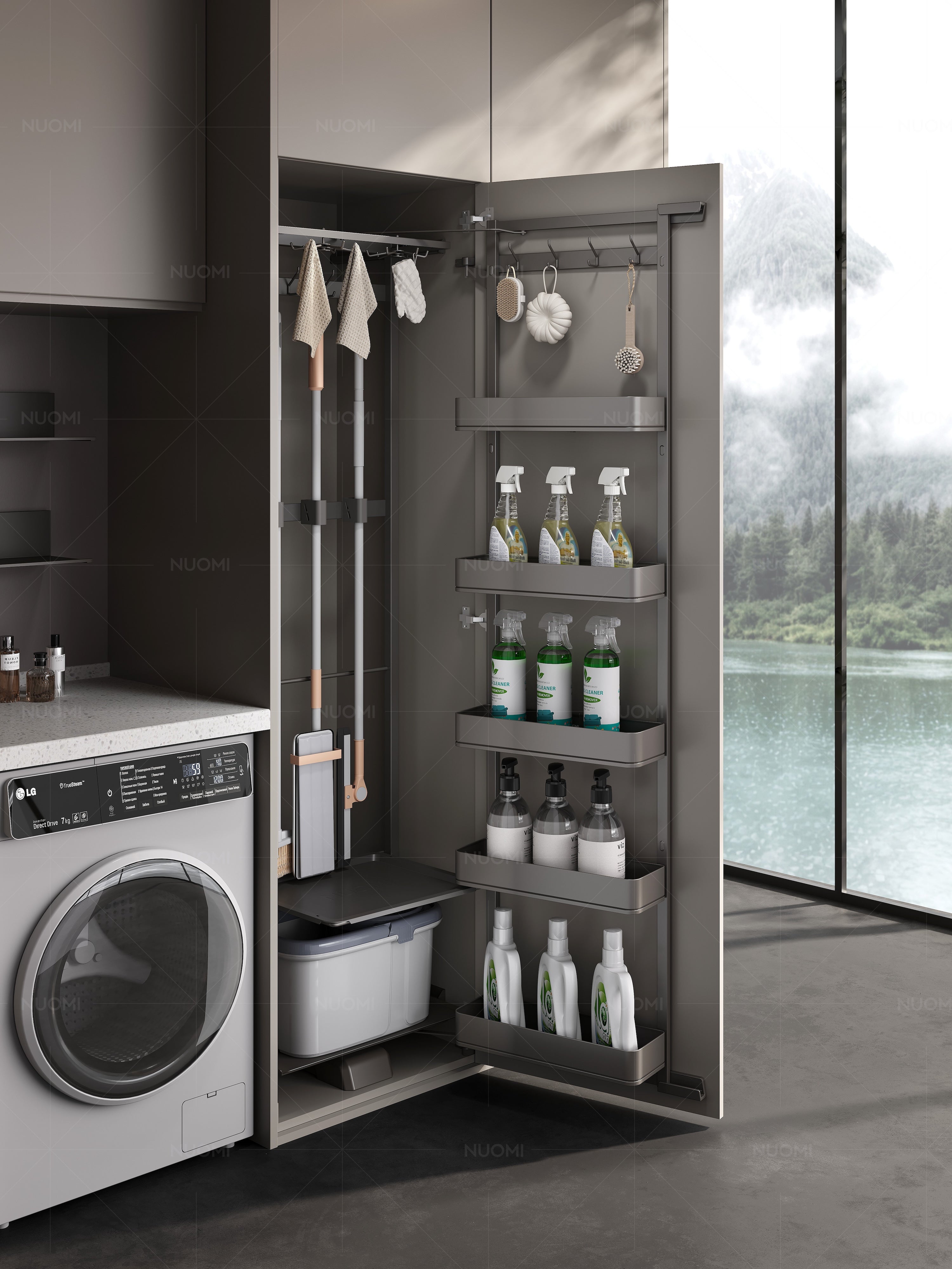 Utility Roll Out Storage Baskets