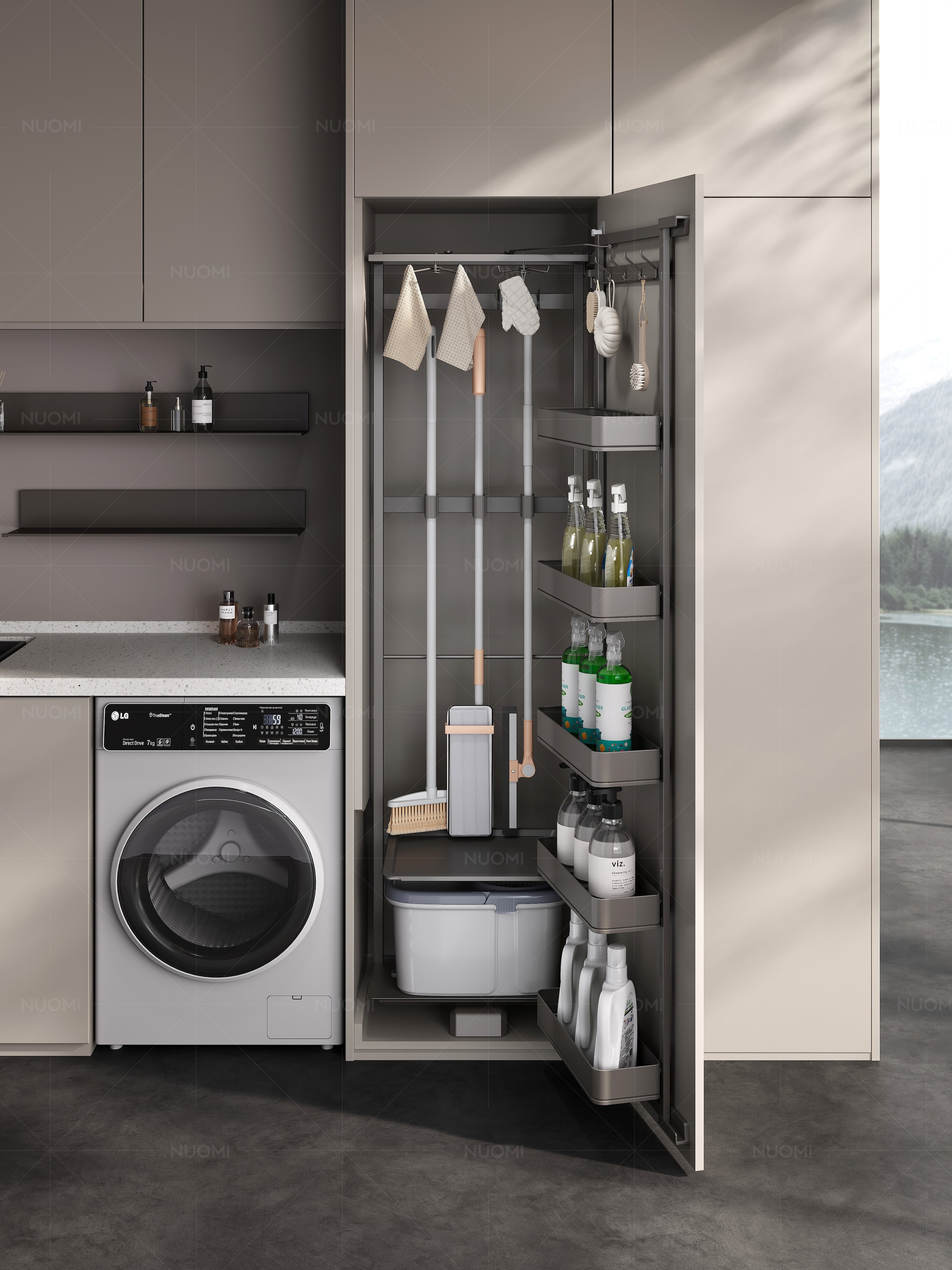 Utility Roll Out Storage Baskets